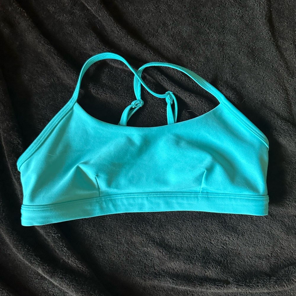 ALO Yoga Vibrant Blue / Teal Sports Bra